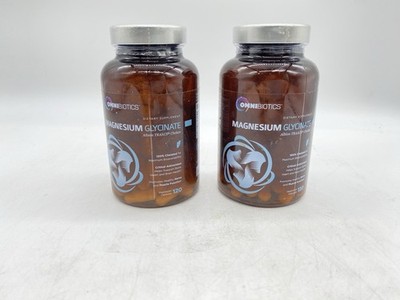 Magnesium Glycinate-100% Pure Albion TRAACS Bisglycinate Chelate Supplement-2pk.