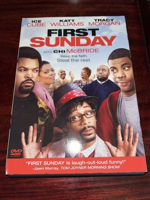 First Sunday DVD Widescreen 2008 Ice Cube Movie Action Drama Comedy Disc Funny