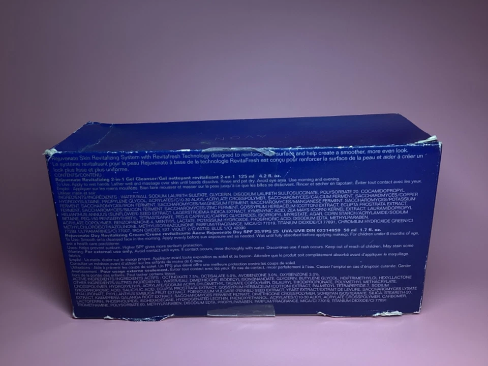 Avon Anew Rejuvenate Skin Revitalizing System Gift Set Brand New - Image 3 of 3