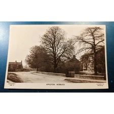 RPPC Vintage Postcard "Appleton Roebuck" Village in England never sent