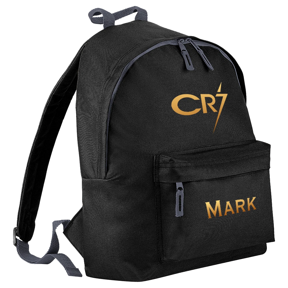 Personalised CR7 Backpack Football Soccer Portugal Player School