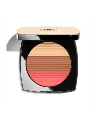 CHANEL LES BEIGES Healthy Glow Sun-Kissed Powder Bronzer Blush MEDIUM CORAL 15G