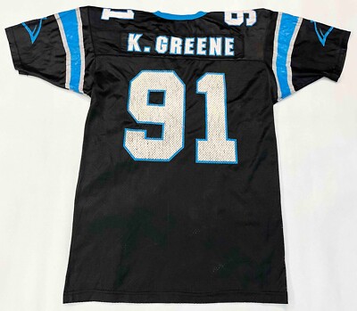 Vintage Wilson NFL Carolina Panthers K.GREENE #91 Football Jersey