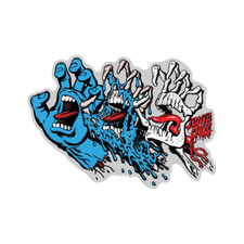 Santa Cruz Evolve Hand Skateboard Sticker 6 i...