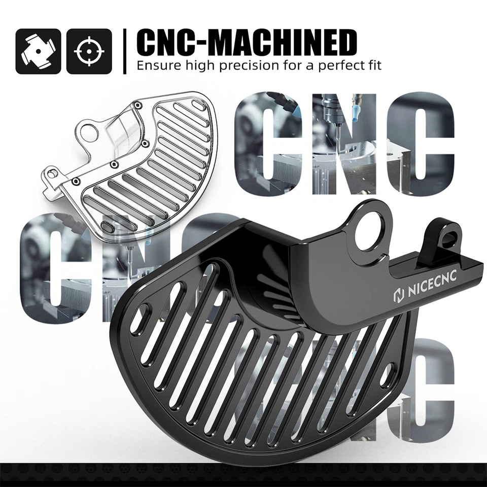 Cubierta protectora de disco de freno delantero NICECNC para gas gas ec 250 300 ex 300 2021-2024 Foto 3 de 4