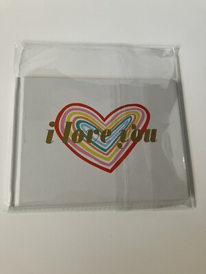 ''i love you'' illustrated hardcover book written & compiled by Kristin Eade NEW 