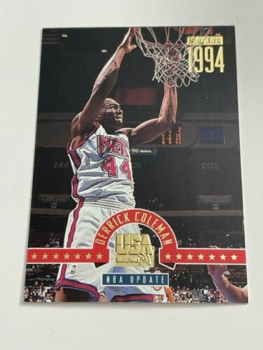 1994 SkyBox USA Basketball #40 Derrick Coleman Gold parallel - Bild 1 von 1