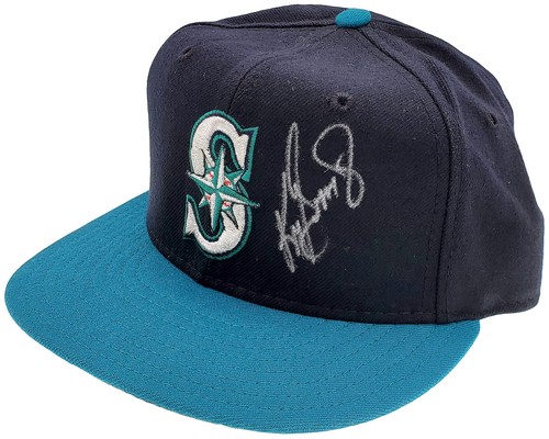 KEN GRIFFEY JR. AUTOGRAPHED NEW ERA HAT 