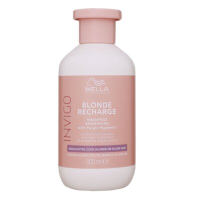 Wella Invigo Blonde Recharge 300 ml Haarshampoo Silbershampoo