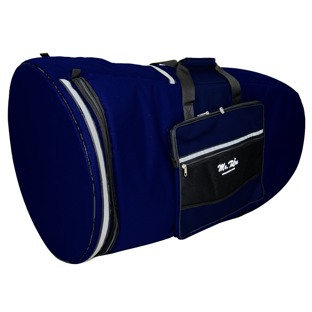 Mr Tuba Deluxe EEb Tuba Gig Bag with Backpack Straps Blue eBay