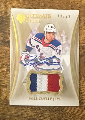 2023-24 Ultimate Collection Patch Autographs #104 Will Cuylle /99 RC #X14192