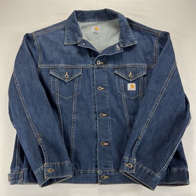 Carhartt Jean Jacket J291 ABL Men's XXL Classic Trucker