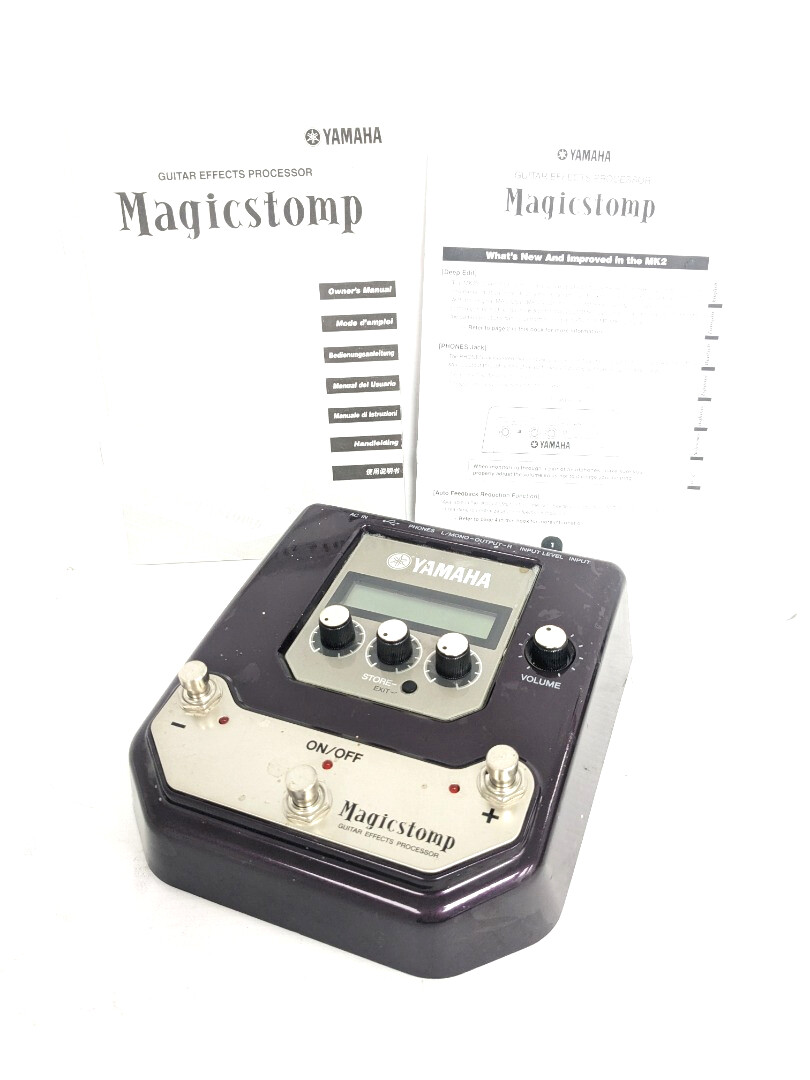 YAMAHA Magicstomp Guitar Effects Processor Multi Effects Pedal O07 eBay