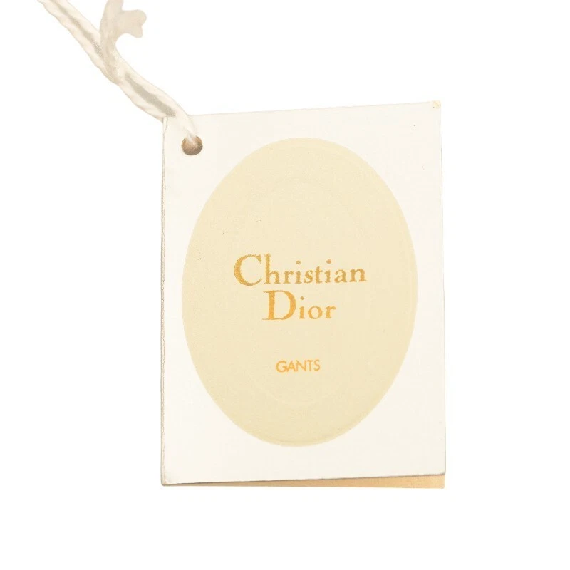 Authentic Christian Dior Vintage Gloves Wool Nylon Red Deadstock Not Used - Image 4 of 4