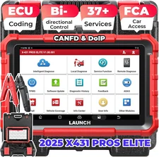2025 Launch X431 Pro Elite V + Bidirectional Car Diagnostic Scanner ECU Coding