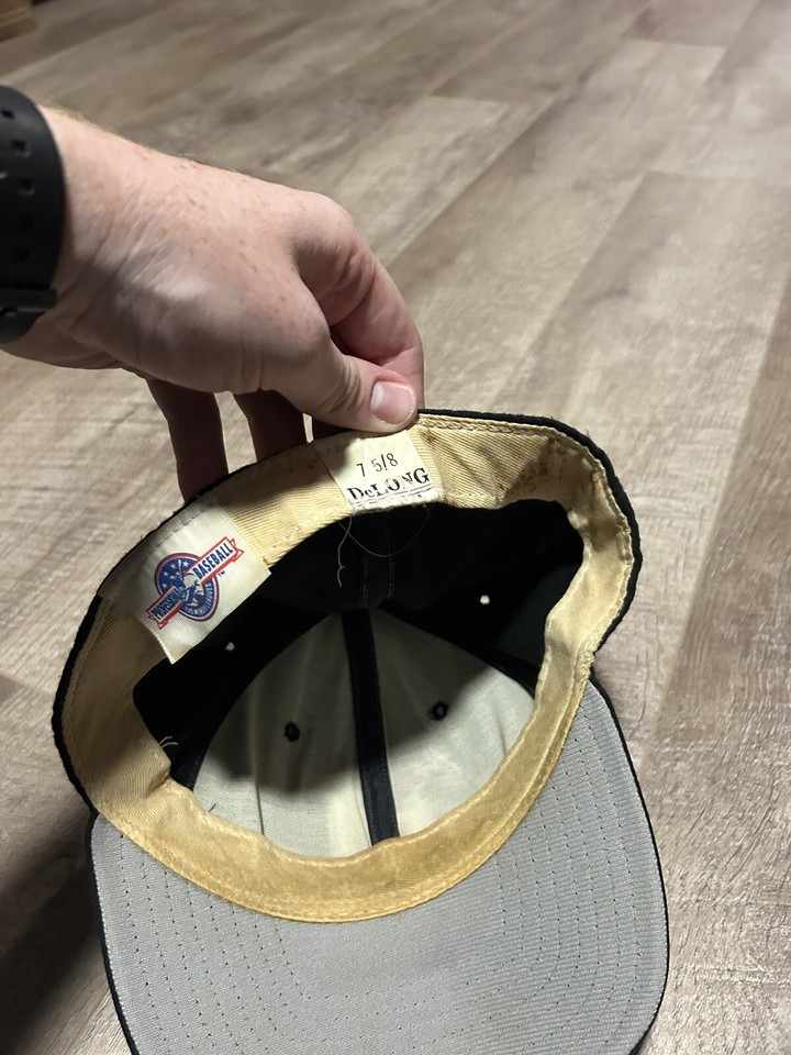 Hickory Crawdads MiLB Pro Line VTG Fitted Black Hat Size 7 5/8 eBay