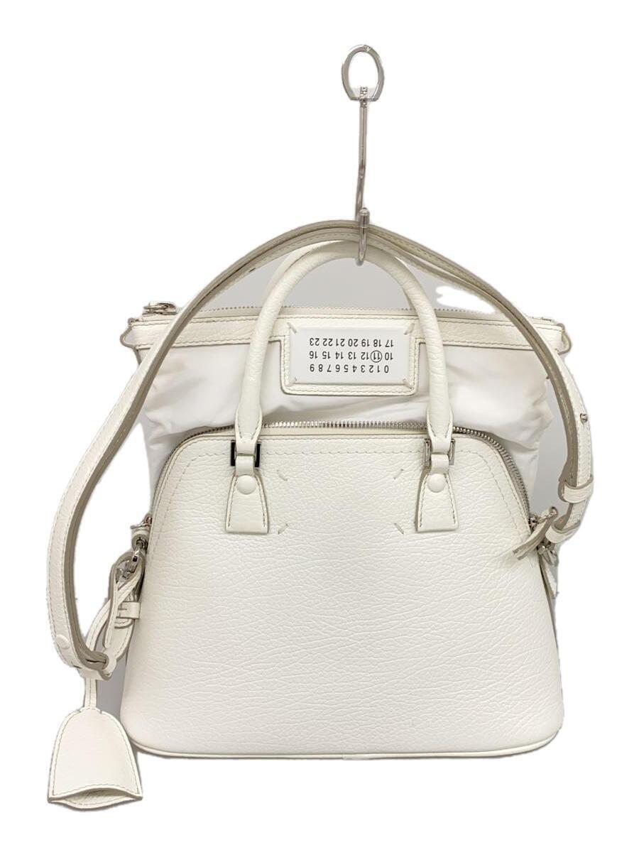 Maison Margiela 20ss 5AC MINI BAG Shoulder bag Leather WHT Solid c 