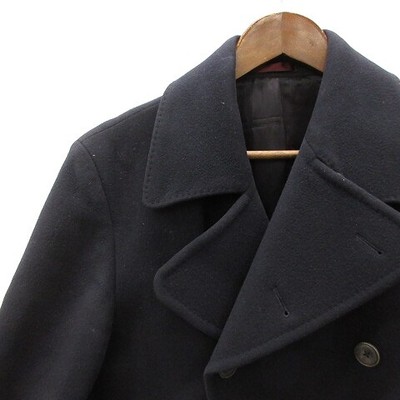paul smith navy pea coat