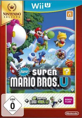 Nintendo Wii U New Super Mario Bros Selects Ausgabe mit Extra Super Luigi Top