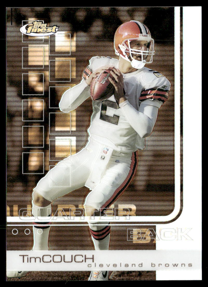 Tim Couch 2002 Finest Refractors #46 #/250 - Cleveland Browns