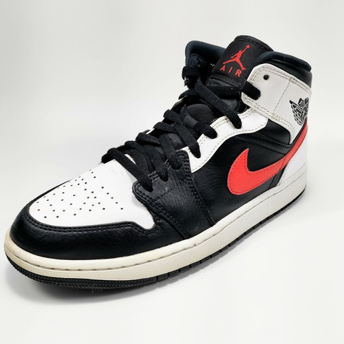 Nike Air Jordan 1 Mid 'Chile Red' Shoes 