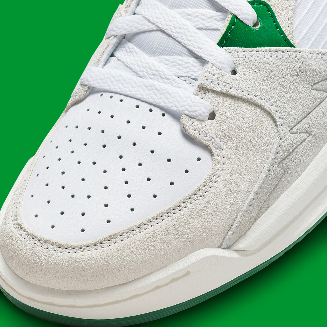 Nike Air Jordan Stadium 90 White Clover Green DX4397-103 sz