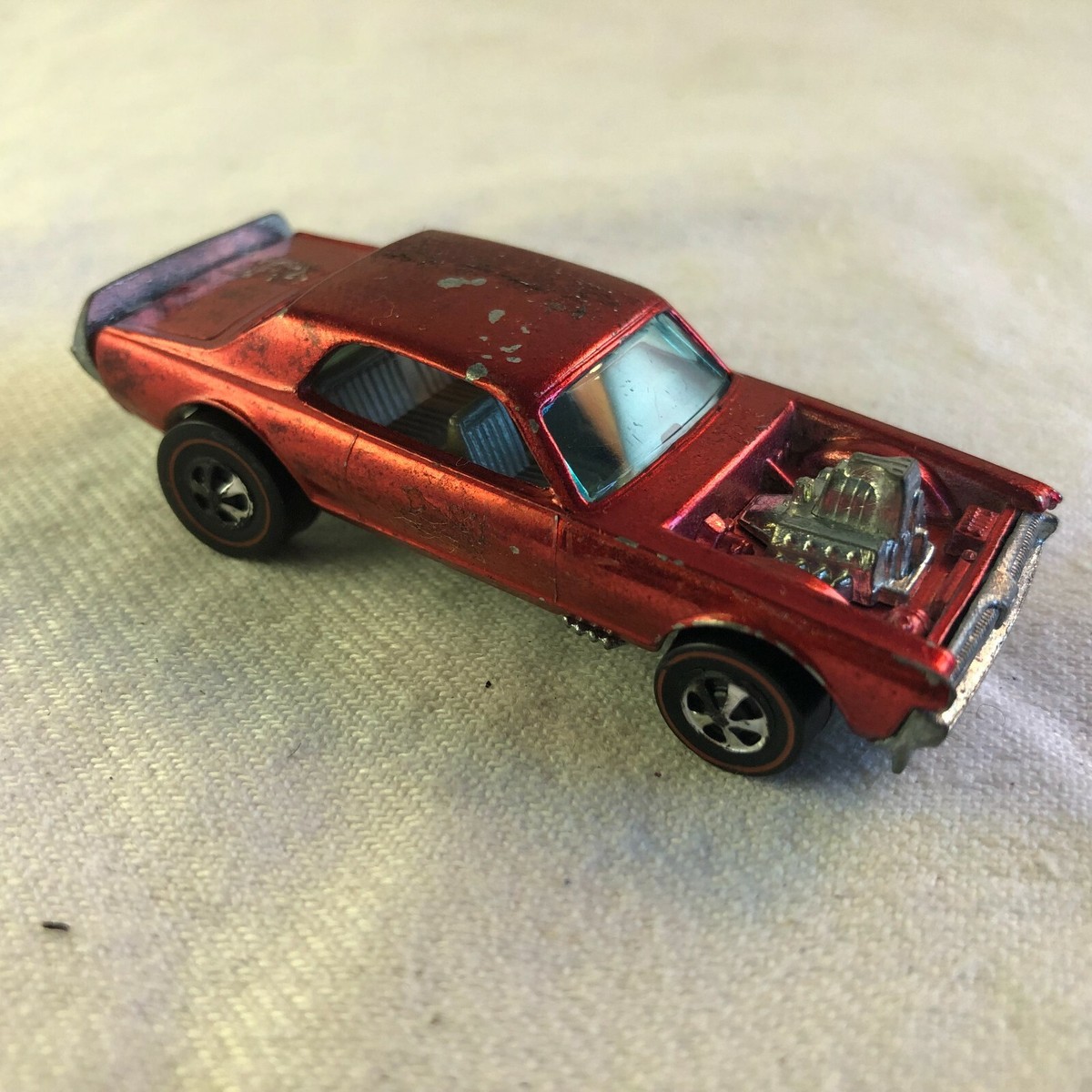ORIGINAL HOT WHEELS REDLINE 1969 NITTY GRITTY KITTY made Hong Kong