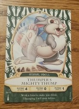 Disney Sorcerers of the Magic Kingdom SOTMK Card 59/70 Thumper's Mighty Thump
