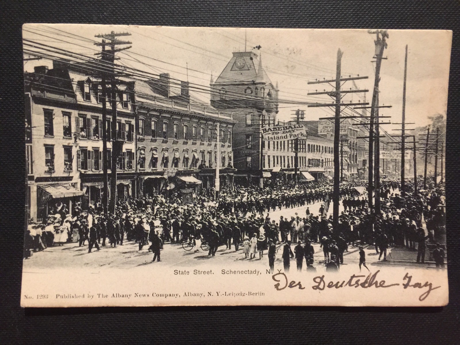 Antique POSTCARD c1905 State Street SCHENECTADY NY (19959) eBay