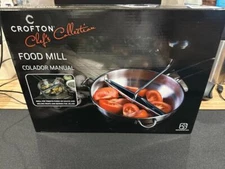 Crofton Chef Collection 1.6 ml Food Mill 3 Discs Grinder New