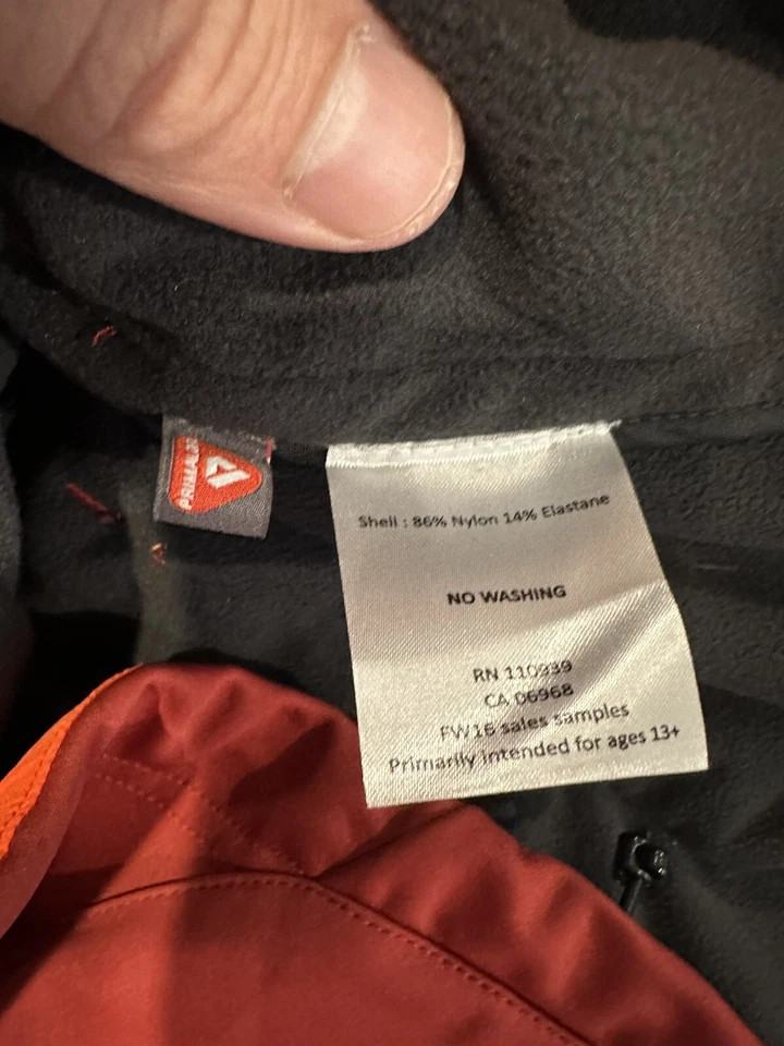 Chaqueta térmica Mavic Ksyrium Pro para hombre talla mediana naranja/rojo Foto 3 de 4