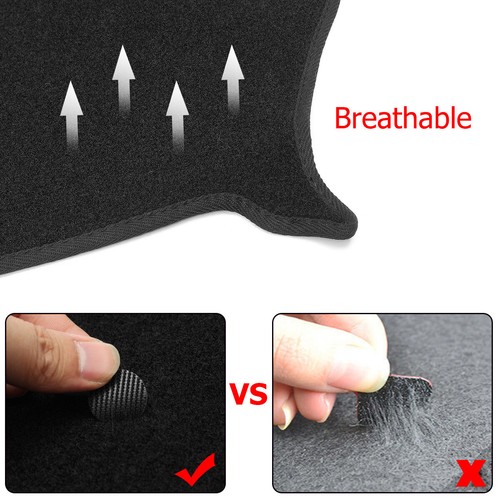 For 2005-2015 Toyota Tacoma Car Dash Mat Dash mat Cover Dashboard Sun Pad - Picture 3 of 10