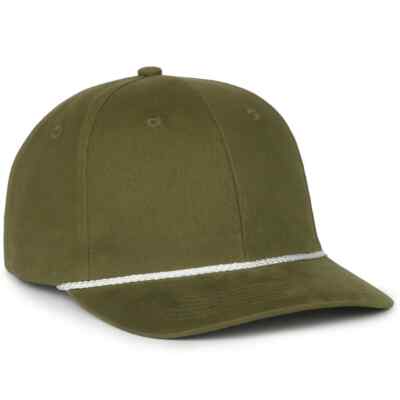 Outdoor Cap OC602 Cotton Twill Structured Solid Panel Hat