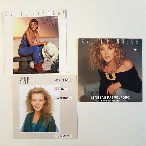 KYLIE MINOGUE ♦ LOT DE 5 x 45 TOURS ♦ THE LOCOMOTION, ESPECIALLY FOR YOU... - Picture 2 of 5