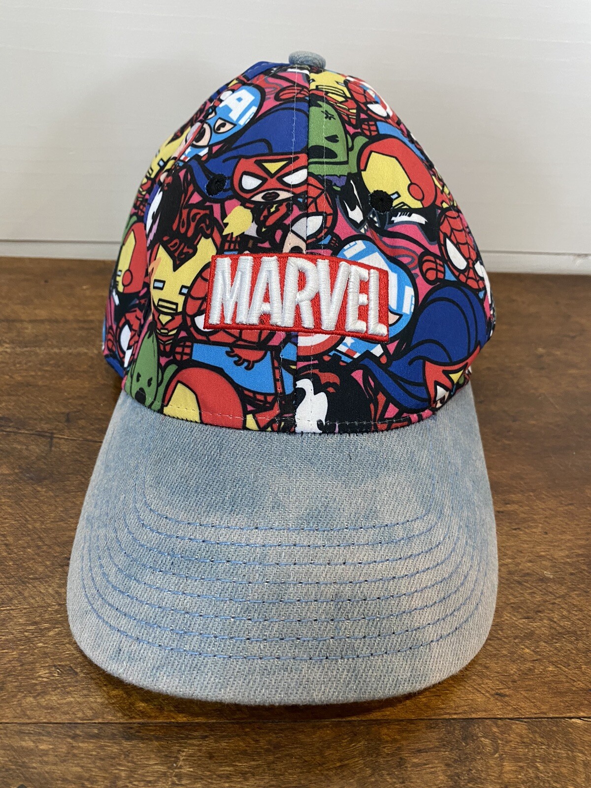 Marvel Adjustable Strapback Baseball Cap Hat - image 4