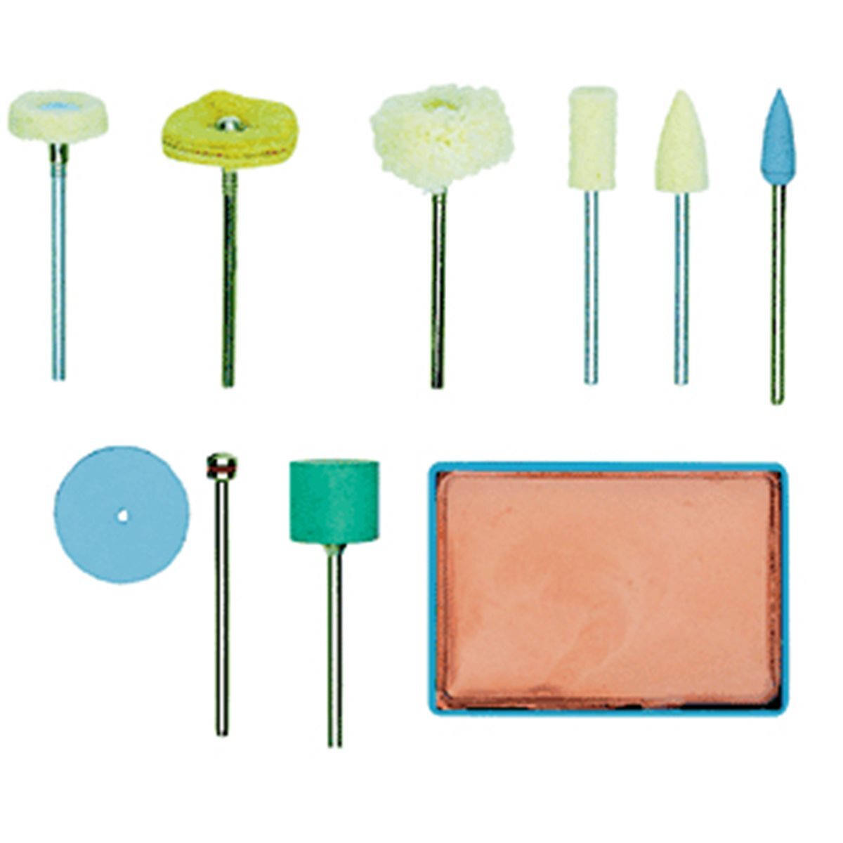 SET COMPLETO PER LUCIDARE 10 PZ PROXXON 28285