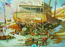 PUZZLE.JIGSAW..WYSOCKI....Where The Buoy's Are.. 1000 Pieces..Sealed..