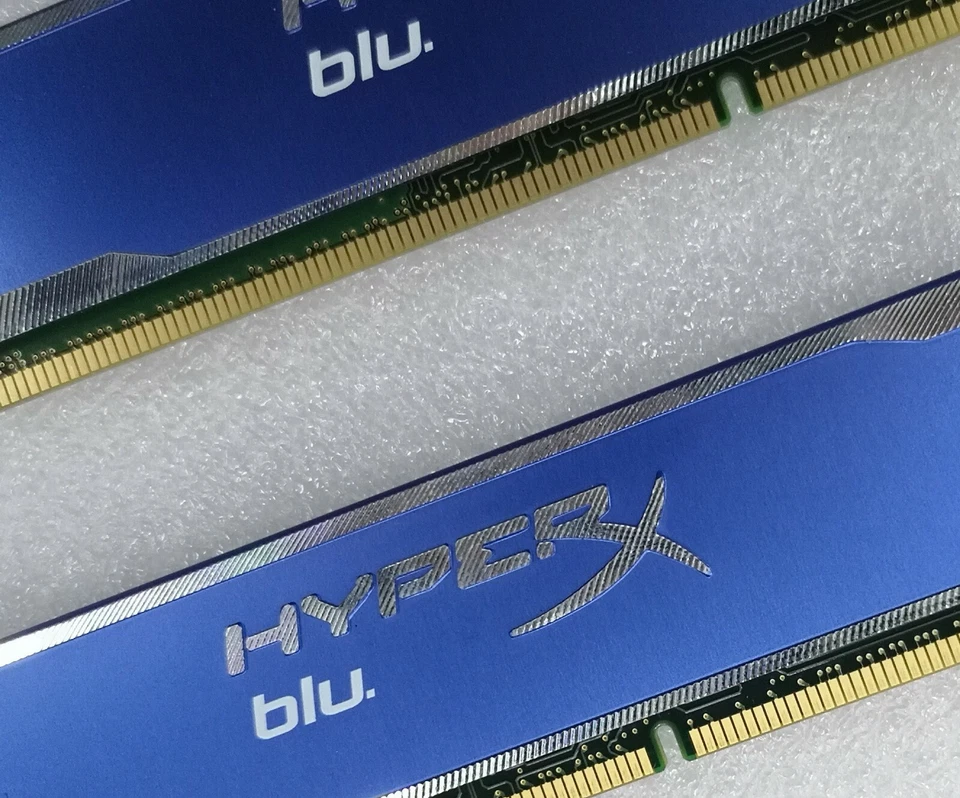 Kingston 2 x 4GB DDR3 1600MHz Desktop DIMM RAM Hyperx BLU KHX1600C9D3B1K2/8GX - Image 4 of 4