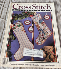 1988 July/August Cross Stich Country Crafts Americana Country Stockings