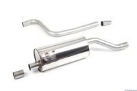 Milltek Auspuffanlage 60Mm Black 2Xgt90 Ford Fiesta MK8 (Jhh) 1.0 Eco 101-140PS