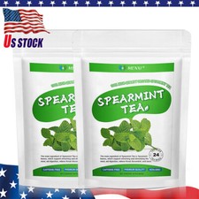 48 Spearmint Tea Bags Spearmint Tea 100 Natural Spearmint Leaves Caffeine Free