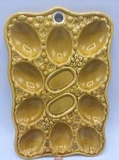 Ceramic Deviled Egg Dish & Wall Hanging Decoration Japan