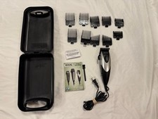 WAHL CMA Hair Clipper Kit Case Guards Works Great Trimmer Beard Buzzer