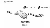 Asso EndschalldäMpfer FüR Volvo 850 S70 V70 I C70