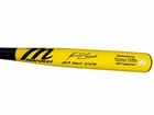 Konnor Griffin Autographed Signed "MLB Debut" Yellow Game Model Marucci Bat