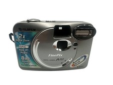 Fujifilm FinePix A101 Digital Camera Bundle 1.3MP 2x Zoom USB Manual Case