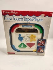 Rare 1992 Fisher Price First Touch Tape Player.  ( Tested- works)