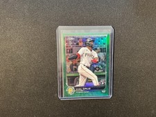 ONeil Cruz 2022 Topps Chrome Ben Baller Rookie Green Refractor 33/99 RC #128
