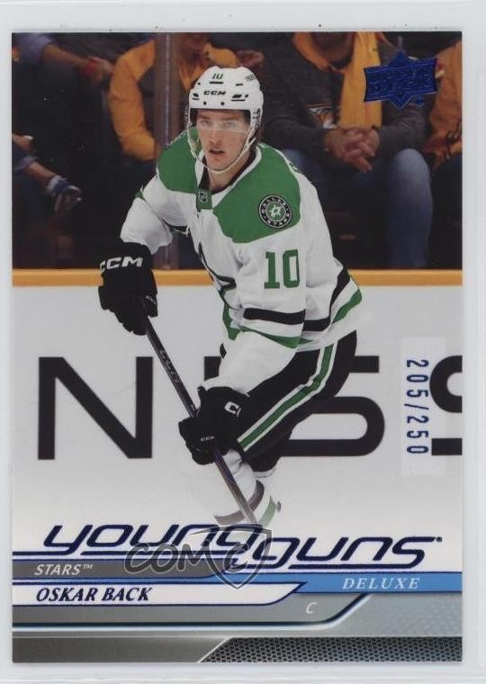 2024-25 Upper Deck Series 2 Young Guns Deluxe /250 Oskar Back #465 Rookie RC