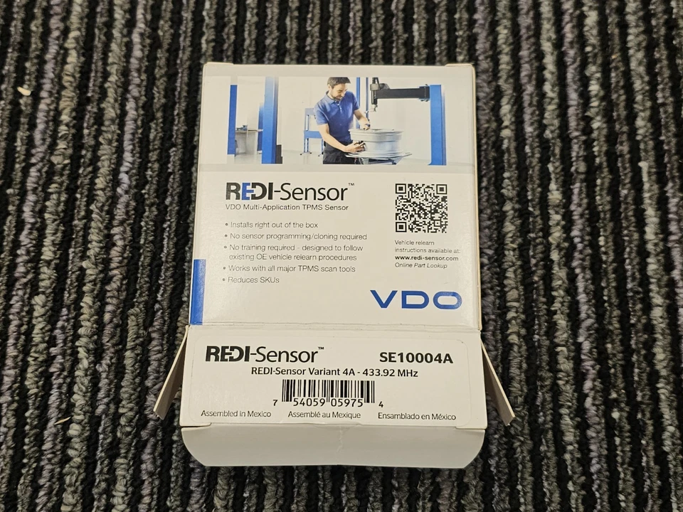 Sensor TPMS VDO SE10004A REDI-Sensor™ para Chrysler Crossfire 2004-2008 Foto 2 de 4